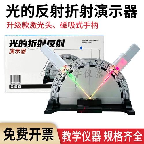 光的反射折射演示器 初中物理光學實驗的利器與全反射教學